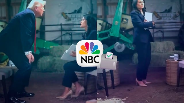Trump abandona entrevista con NBC tras preguntas sobre las elecciones de 2020