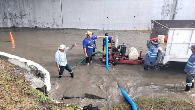 Monterrey refuerza limpieza de rejillas ante las lluvias