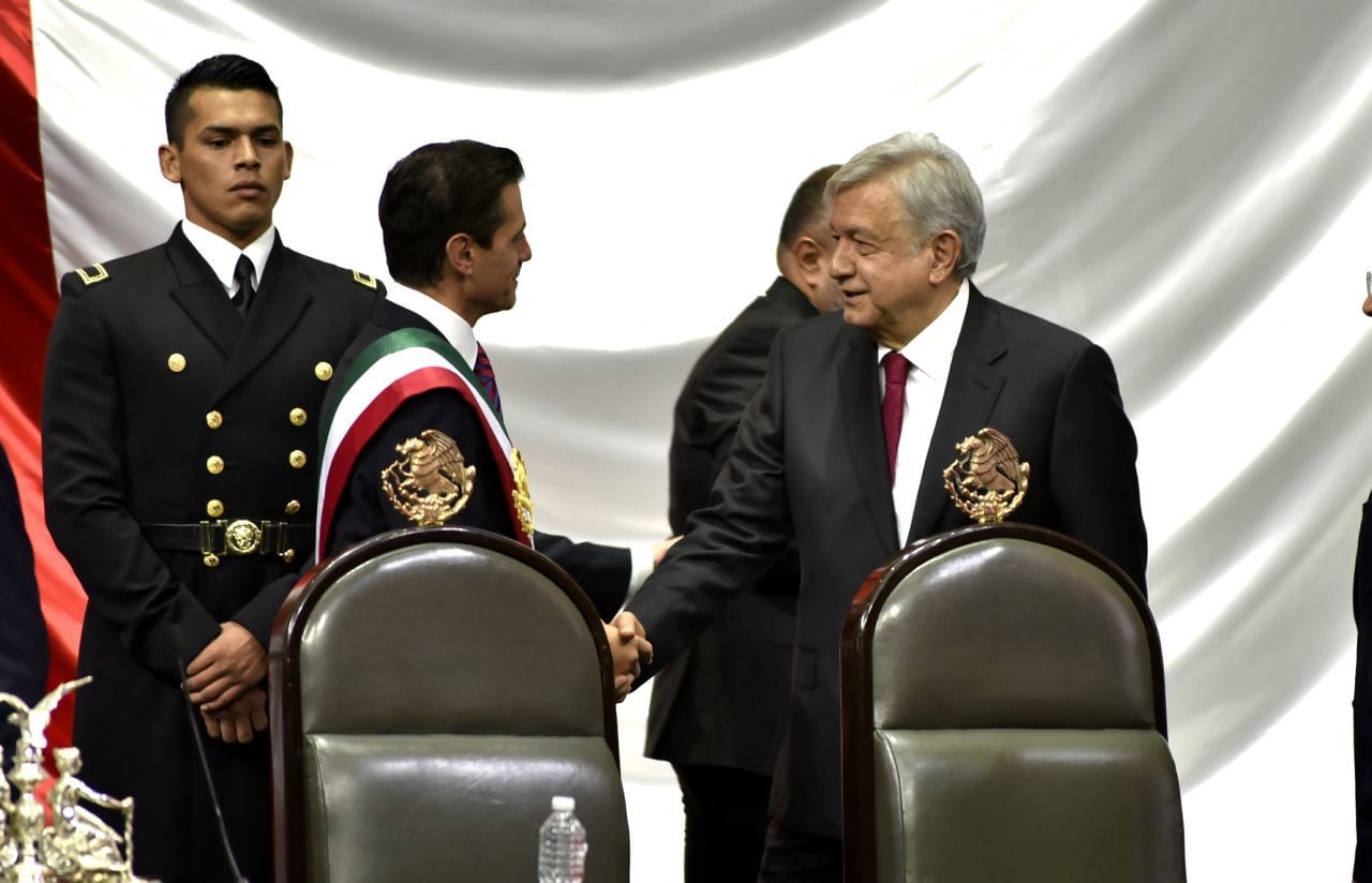 Enrique Peña Nieto y AMLO