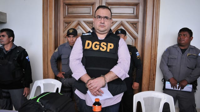 Javier Duarte en su extradición