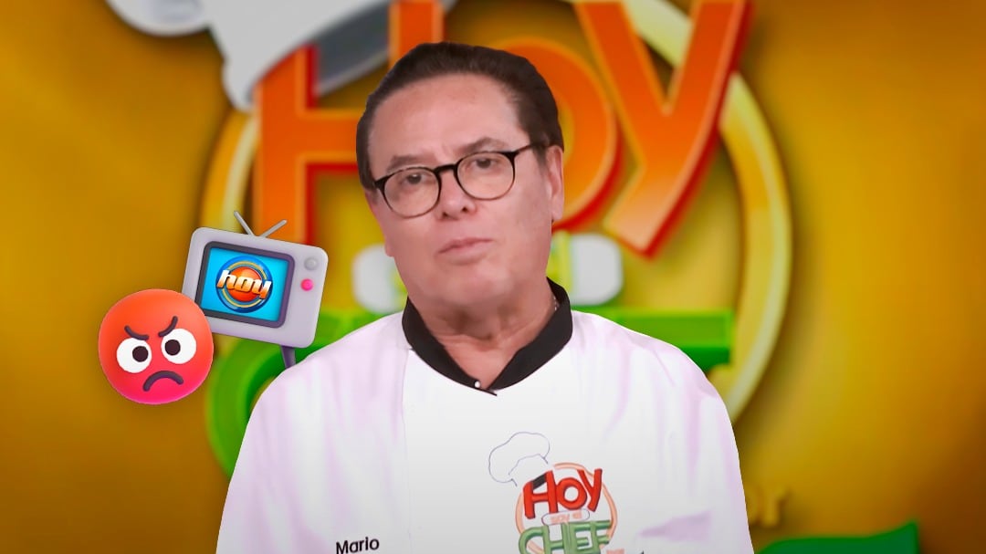 El berrinche de Mario Bezares en Hoy soy el chef por sus galletas quemadas: “Me odia”, dice de la jueza Teresa Rodríguez