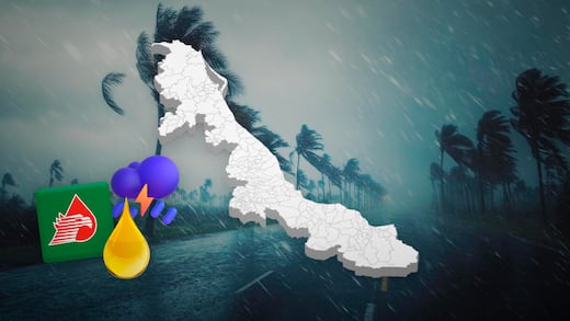 Pemex reporta rastros de aceite en Veracruz tras lluvias torrenciales