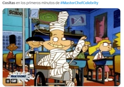 Memes: Cositas es la primera en cortarse en MasterChef Celebrity 2023.