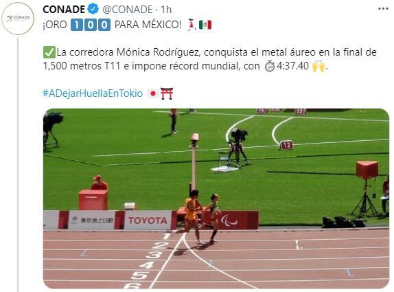 México logra su medalla de oro número 100
