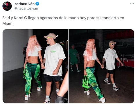 Feid confirma relación con Karol G