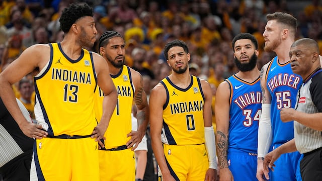 Indiana Pacers vs OKC Thunder.