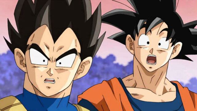 Goku y Vegeta.