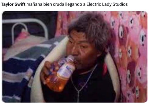 Memes de Taylor Swift borracha revelan cuánto disfrutó de los MTV Video Music Awards 2023