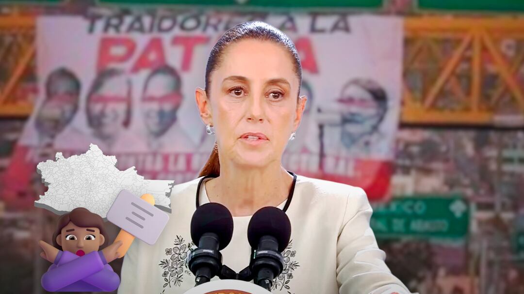 Sheinbaum critica mantas contra diputados tras reforma electoral