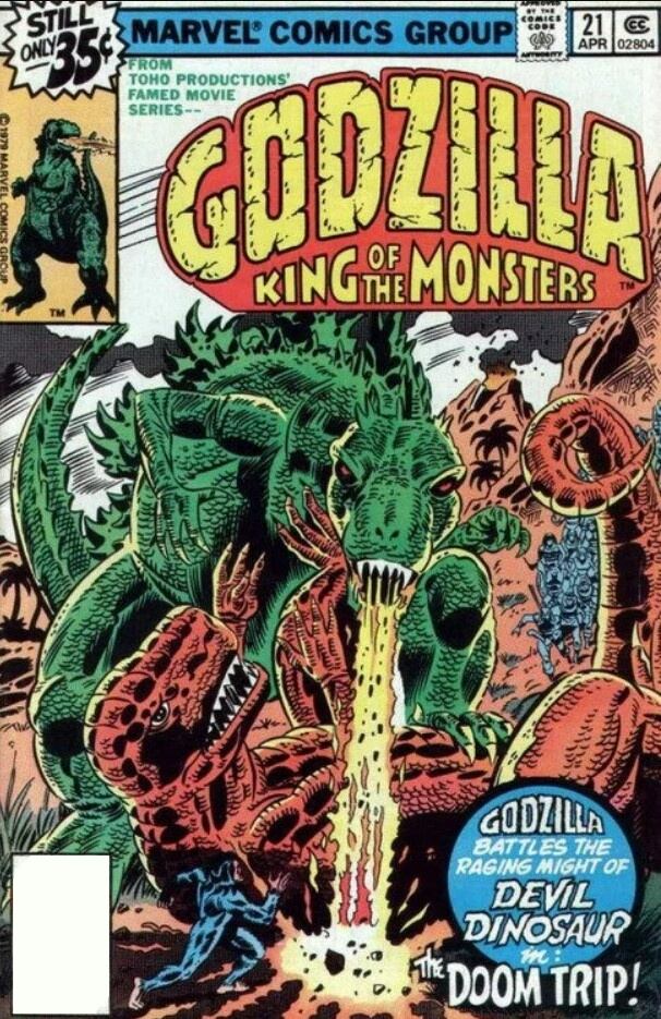 Godzilla vs Devil-Dinosaur