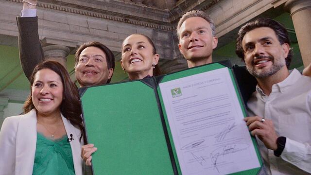 Partido Verde nombra a Claudia Sheinbaum como candidata única a la presidencia de México