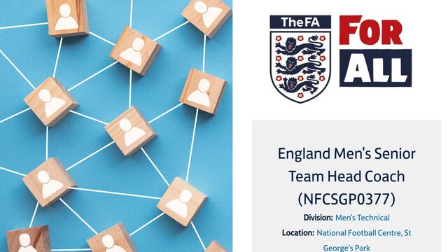 ¿Te gustaría ser entrenador? Inglaterra busca nuevo DT con vacantes en línea