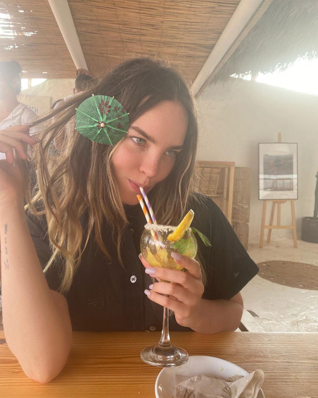 Belinda, cantante.
