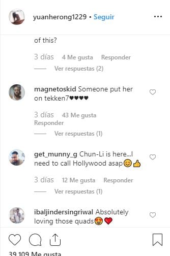 Comentarios cosplay Yuan Herong