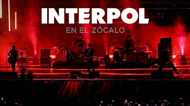 La foto de Interpol que demuestra porqué México los ama tras el concierto en el Zócalo de la CDMX