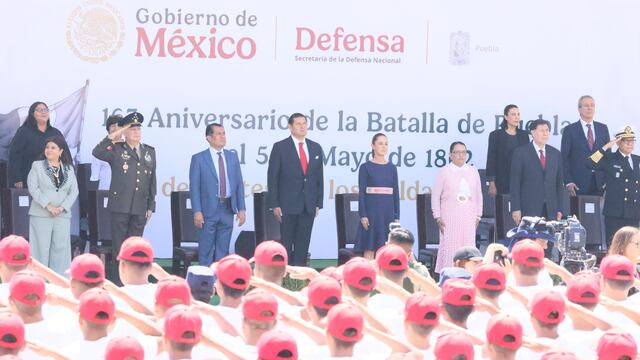 Alejandro Armenta conmemoró la Batalla de Puebla 2025