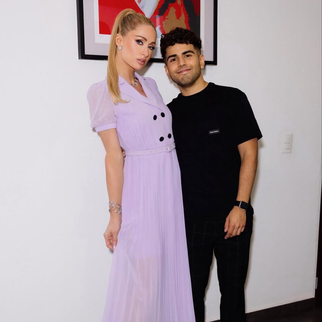 Paris Hilton y Raúl, su amigo mexicano