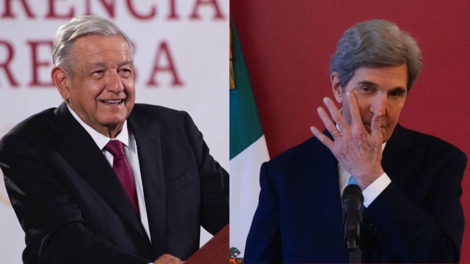 AMLO, John Kerry