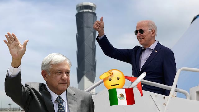 AMLO le pide a Joe Biden llegar a México desde el AIFA