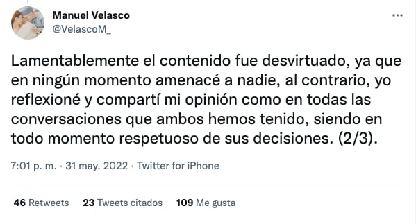 Manuel Velasco acusa a Alejandro Moreno de grabar llamada sin su consentimiento