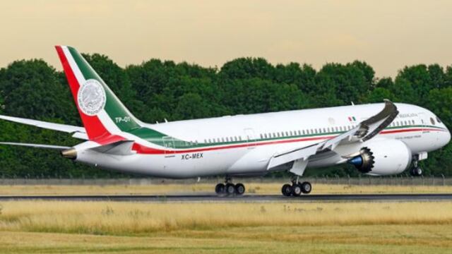 la aeronave que usaba el expresidente Enrique Peña Nieto para transportarse es un modelo Boeing 787-8.