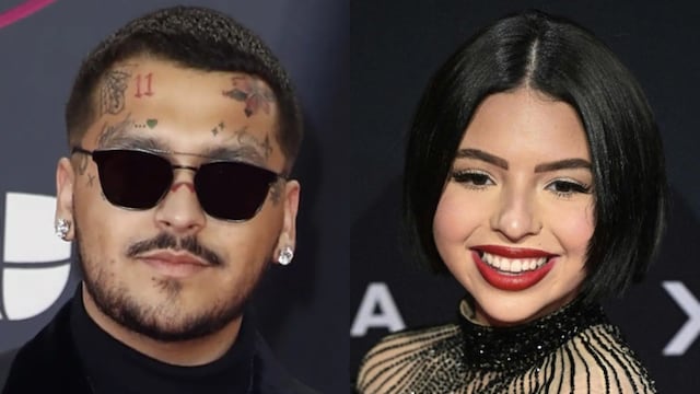 Christian Nodal y Ángela Aguilar.