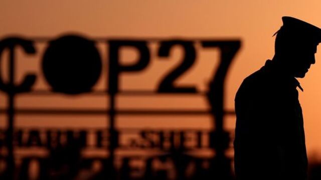 COP27 en Egipto. (Sedat Suna/EFE)