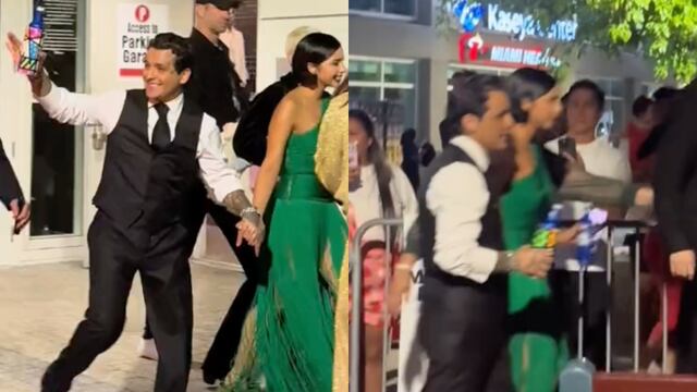 Le gritan a Christian Nodal y Ángela Aguilar “Aguante Cazzu”