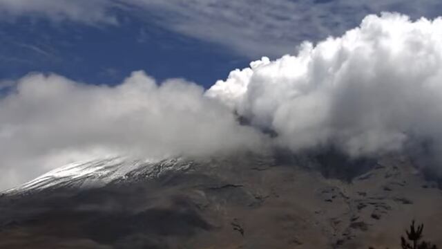 Volcán Popocatépetl el 25 de julio