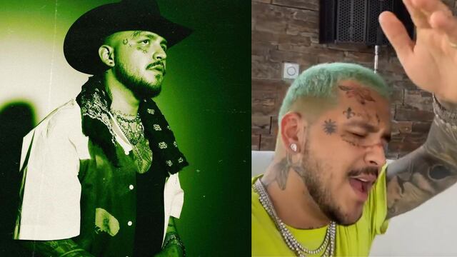 Christian Nodal hace canción de reguetón.