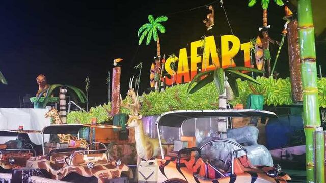 Juego mecánico Safari