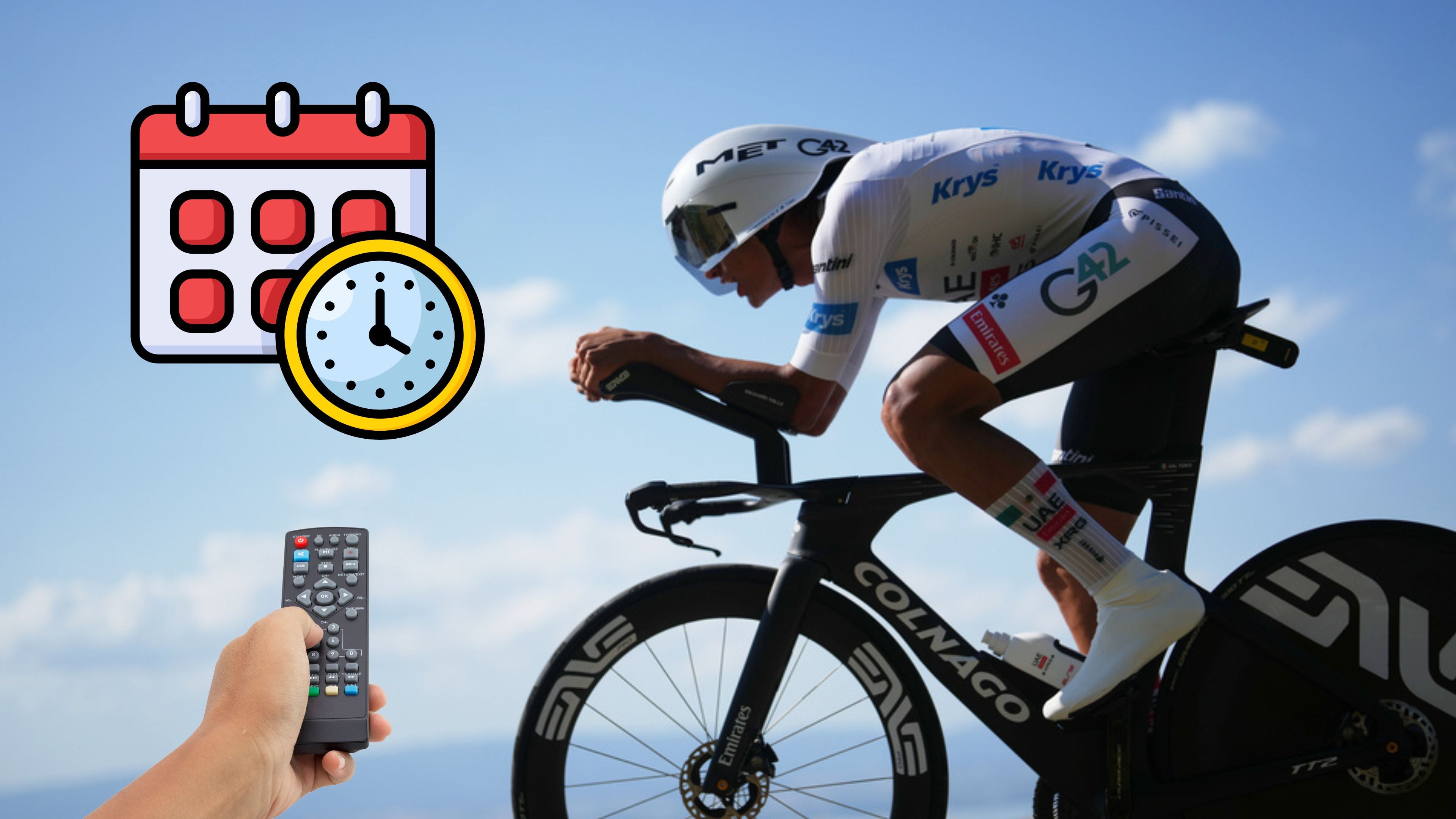Isaac del Toro: Hora y canal para ver la Etapa 17 del Tour de Francia 2026