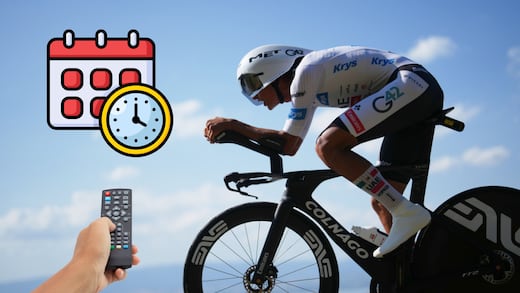 Isaac del Toro: Hora y canal para ver la Etapa 17 del Tour de Francia 2026