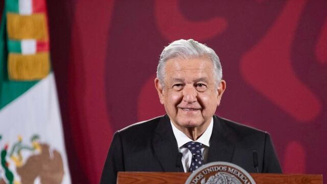 AMLO en la conferencia mañanera del martes 8 de marzo