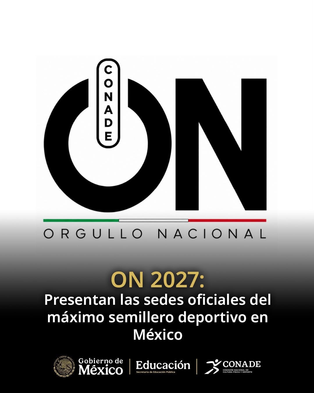 Conade vuelve a cambiar el nombre de la Olimpiada Nacional: ahora se llamará Orgullo Nacional