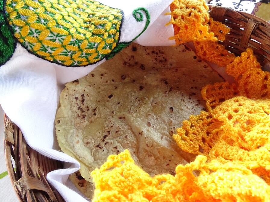 Tortilla de maíz
