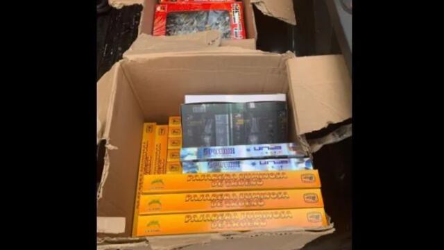 lo decomisado fue puesto a disposición de la FGR