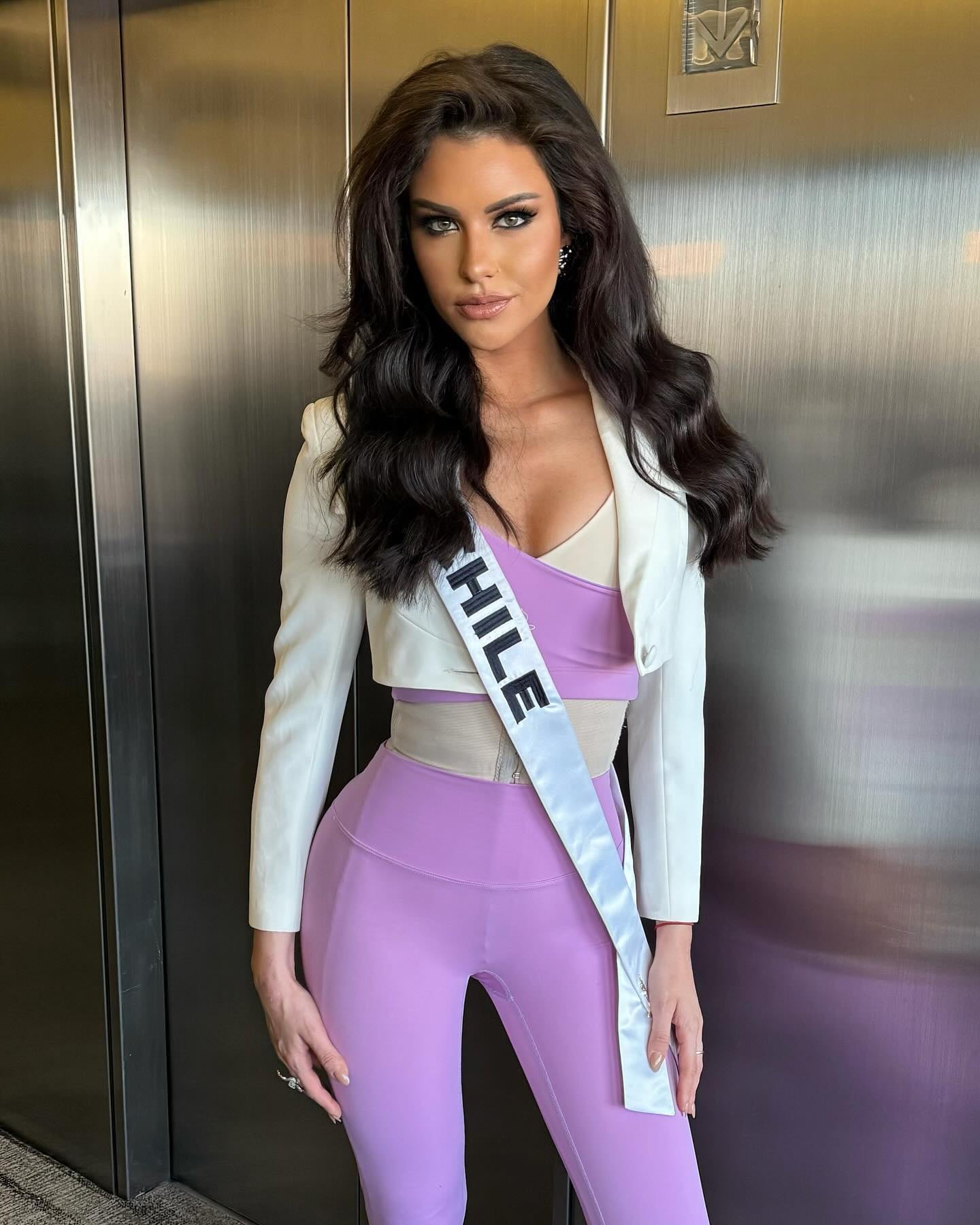 Emilia Dides, ex participante de Miss Universo 2024 que representó a Chile