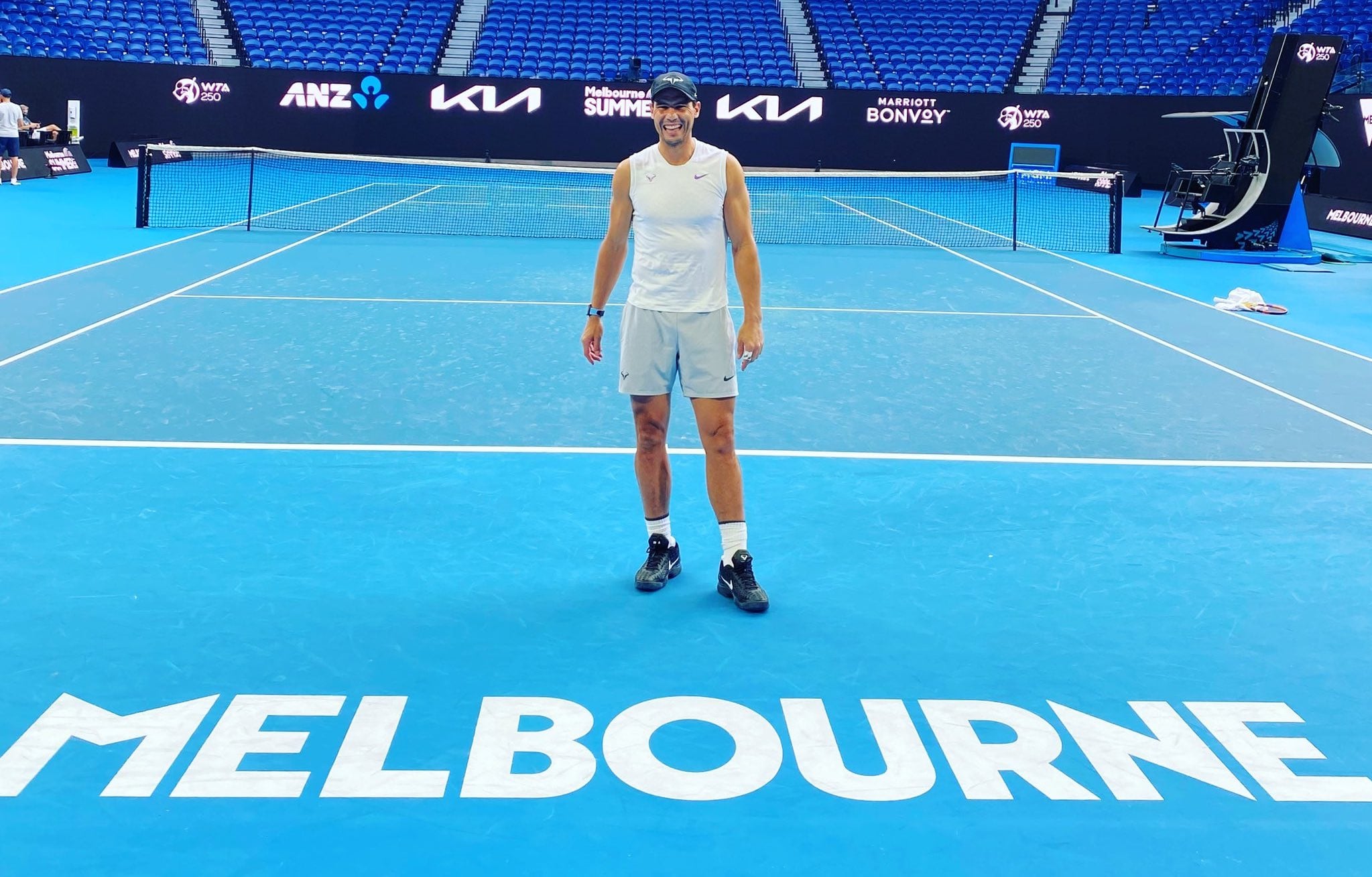 Rafael Nadal en Australia