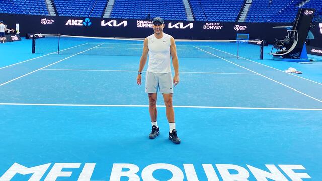 Rafael Nadal en Australia