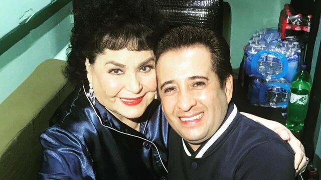 Iván Cochegrus y Carmen Salinas