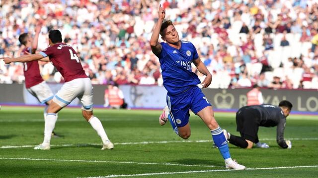 El segundo gol del Licerster City.