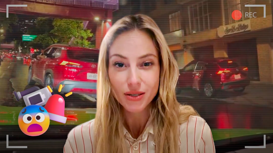 Vanessa Huppenkothen transmite en vivo presunto intento de montachoques
