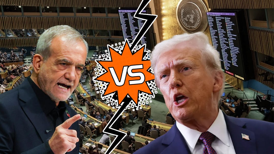 Pezeshkian desafía a Trump y acusa a Estados Unidos de terrorismo en la ONU