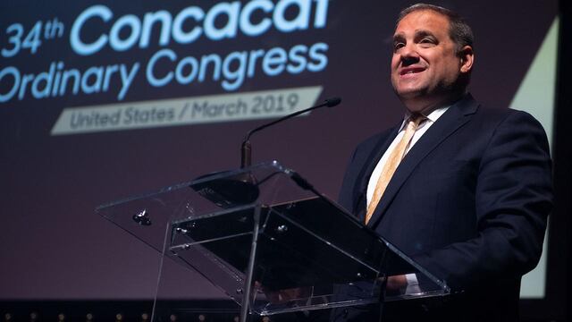 Victor Montagliani, presidente de la Concacaf
