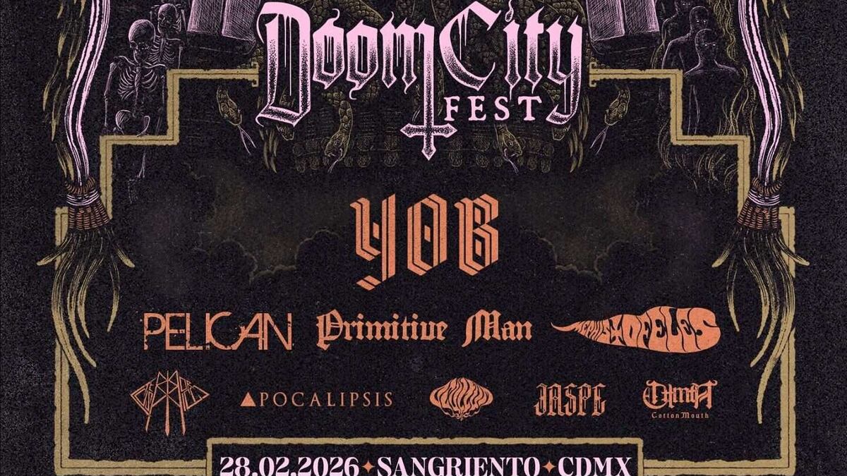 ¿A qué hora termina Doom City Fest 2026 en Sangriento? Horario del 28 ...