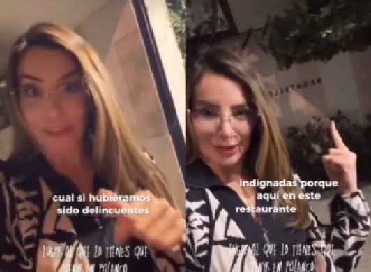 Claudia Mollinedo acusa que la corrieron de restaurante Bagatell