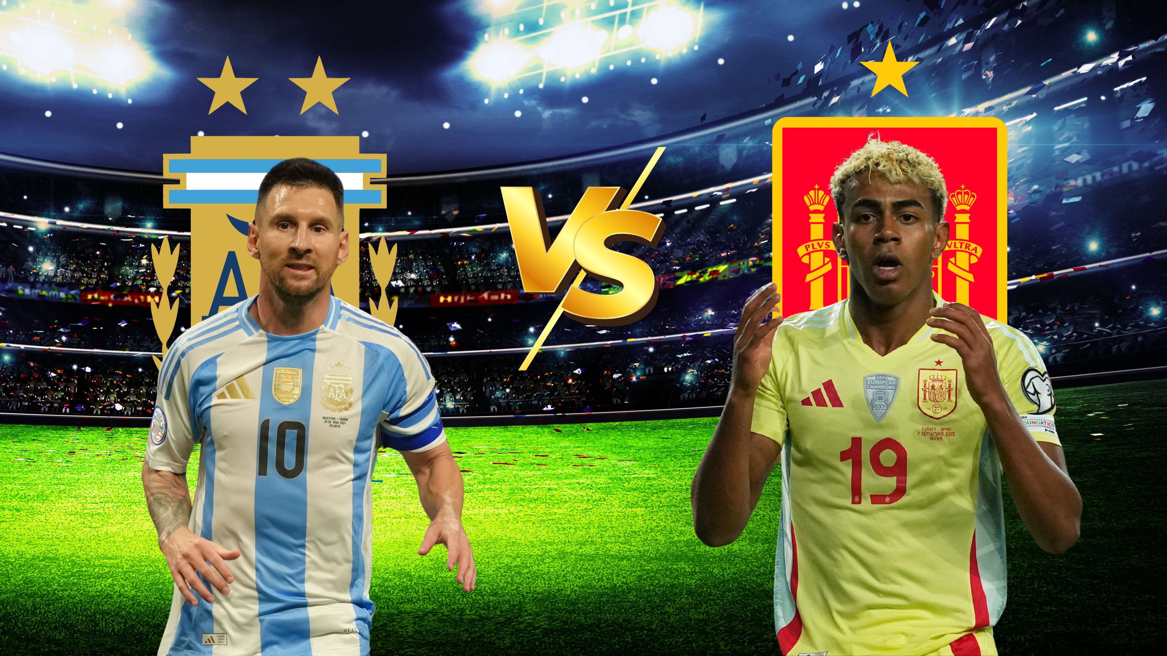 Argentina vs España: ¿Cuándo y dónde juegan Messi y Lamine Yamal la Finalissima 2026?