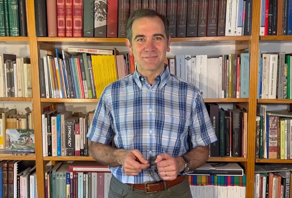Lorenzo Córdova mandó su último mensaje como presidente del INE