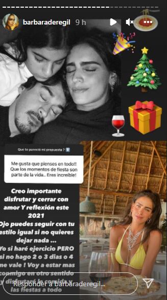 Bárbara de Regil se desmiente sola; sí hará ejercicio el fin de año.